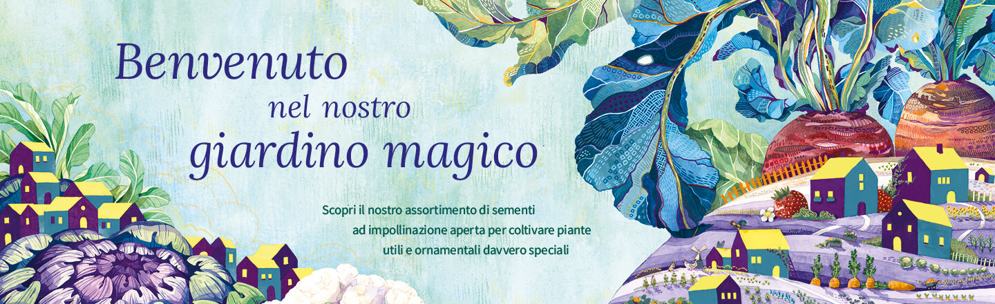 Benvenuto nel nostro giardino magico