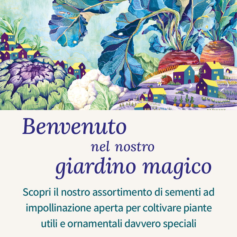 Benvenuto nel nostro giardino magico